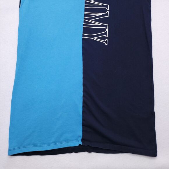 Tommy Jeans Casual Short Sleeve Pullover T Shirt Womens Size Medium M Blue - Picture 7 of 9